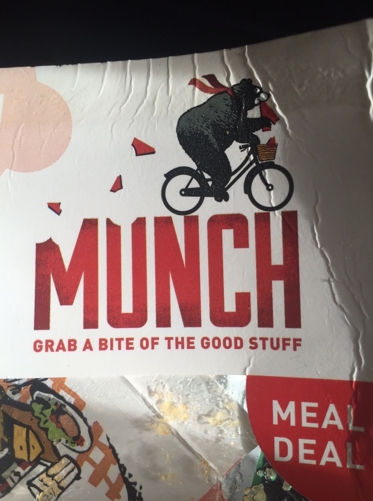 WH Smith Munch Sandwich a brand with totally fake values